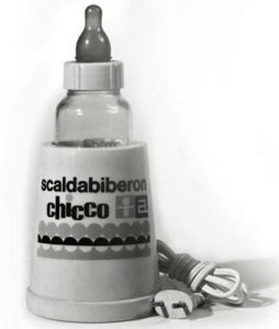 Первый подогреватель бутылочки Chicco (1965 год)