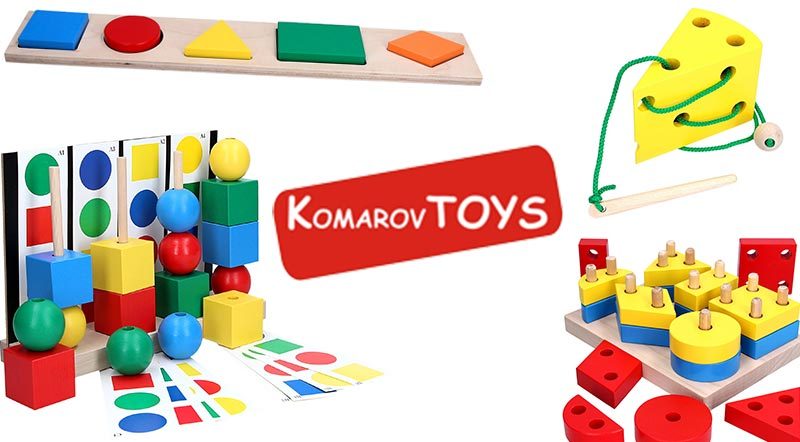 Логотип KomarovToys
