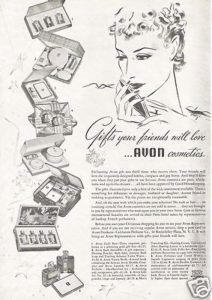 Винтажная реклама Avon