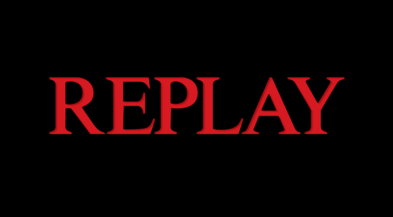 Логотип Replay
