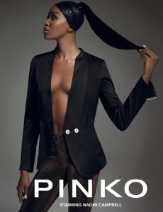 Наоми Кэмпбелл в рекламной кампании Pinko