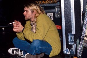 Курт Кобейн в кедах Converse