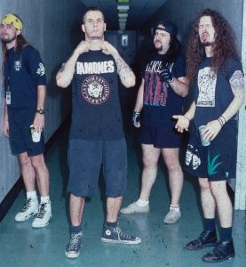 Pantera Band в обуви Converse